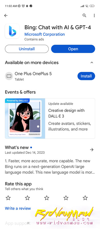 Cara unduh aplikasi Bing Chat AI di Play Store
